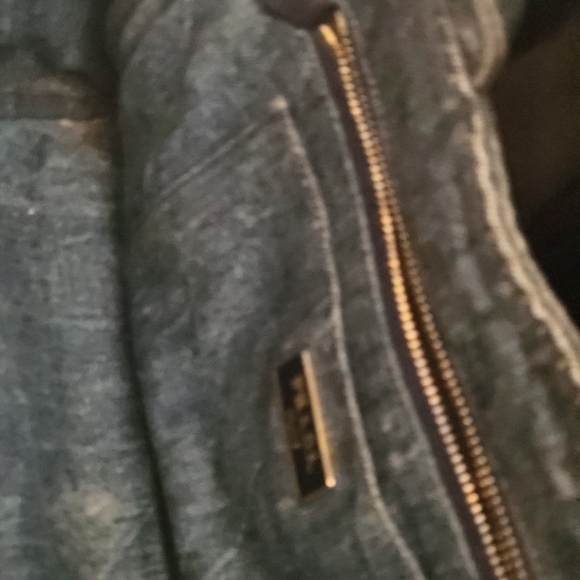 PRADA DENIM Vintage Canapa 2Way Shoulder Bag - Picture 9 of 15